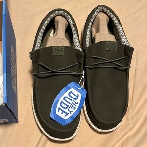 Hey Dude Men's Olive Green Shoes